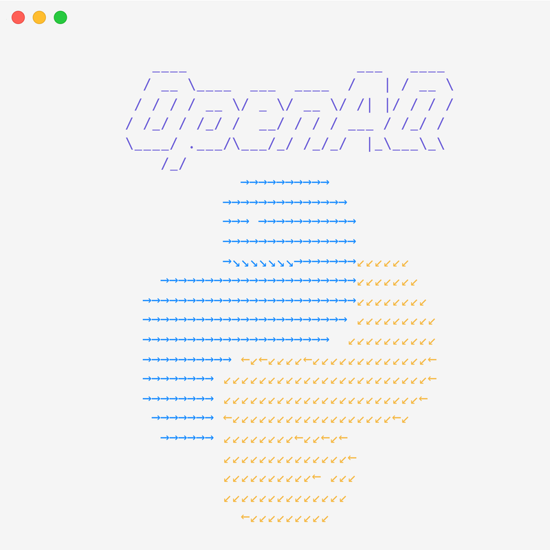 OpenAQ Python ASCII Art in a terminal application